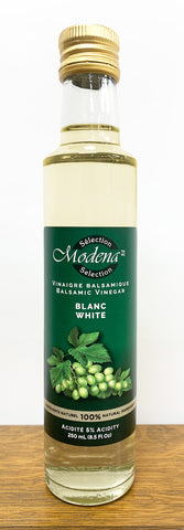 Modena Selection White Balsamic Vinegar - 250mL | Vinaigre Balsamique Blanc de Sélection Modena - 250mL