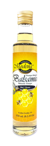 Modena Selection Honey Balsamic Vinegar - 250mL | Vinaigre Balsamique au Miel de Sélection Modena - 250mL